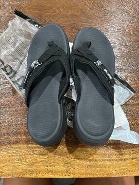 Women Arch Support Flip Flops Soft Cushion   Walking  Sandals Dream Pairs 9.5